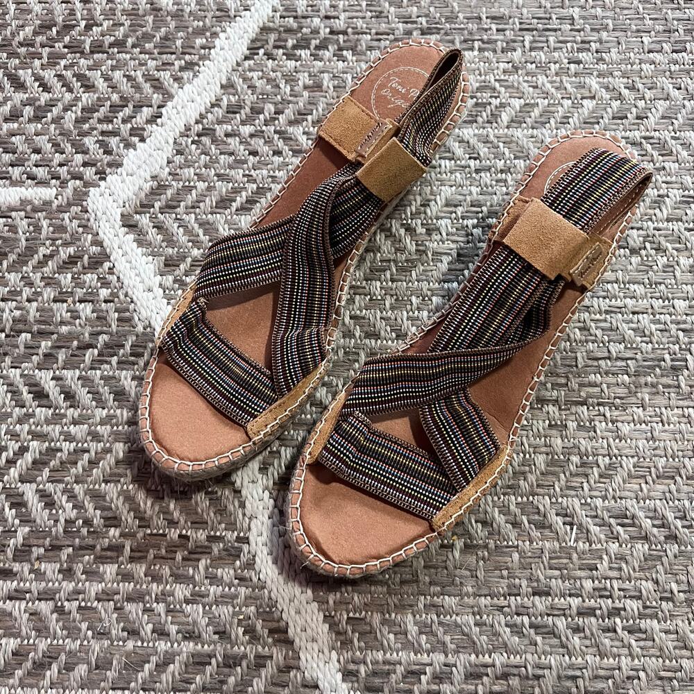 Toni Pons Origins Espadrille Wedge Sz 42/ US 11